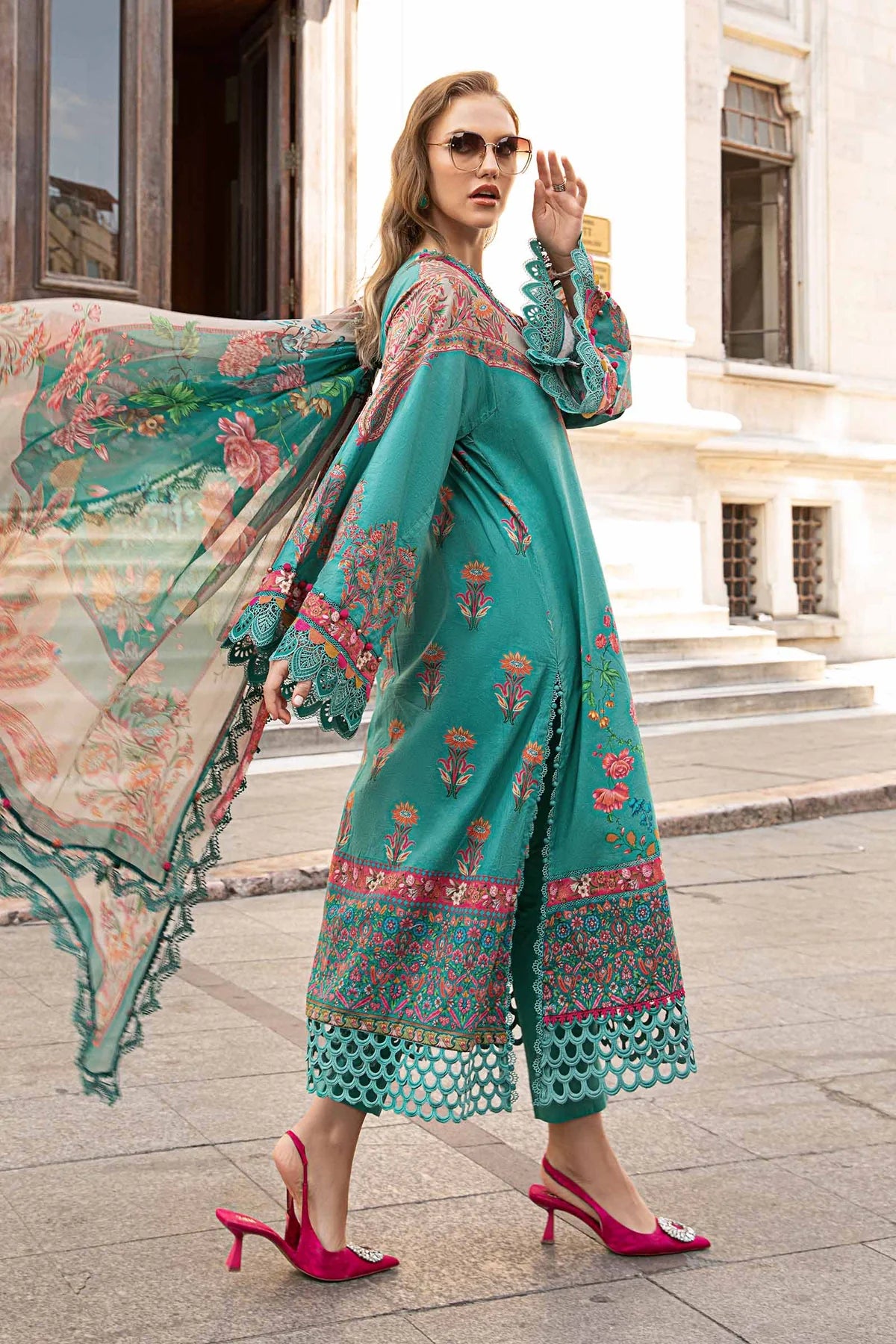 Maria B Winter Edition Unstitched Cambric Suit 4A
