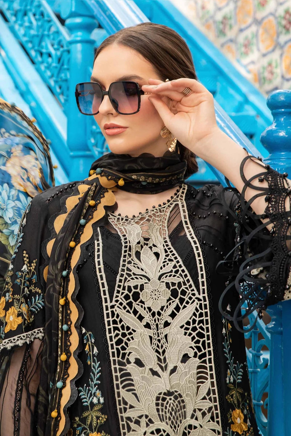 Maria B Winter Edition Unstitched Lawn Suit 15B