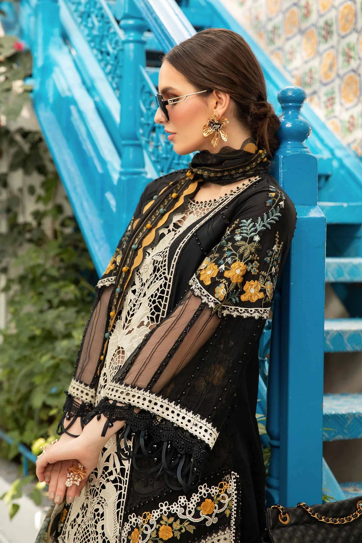 Maria B Winter Edition Unstitched Lawn Suit 15B