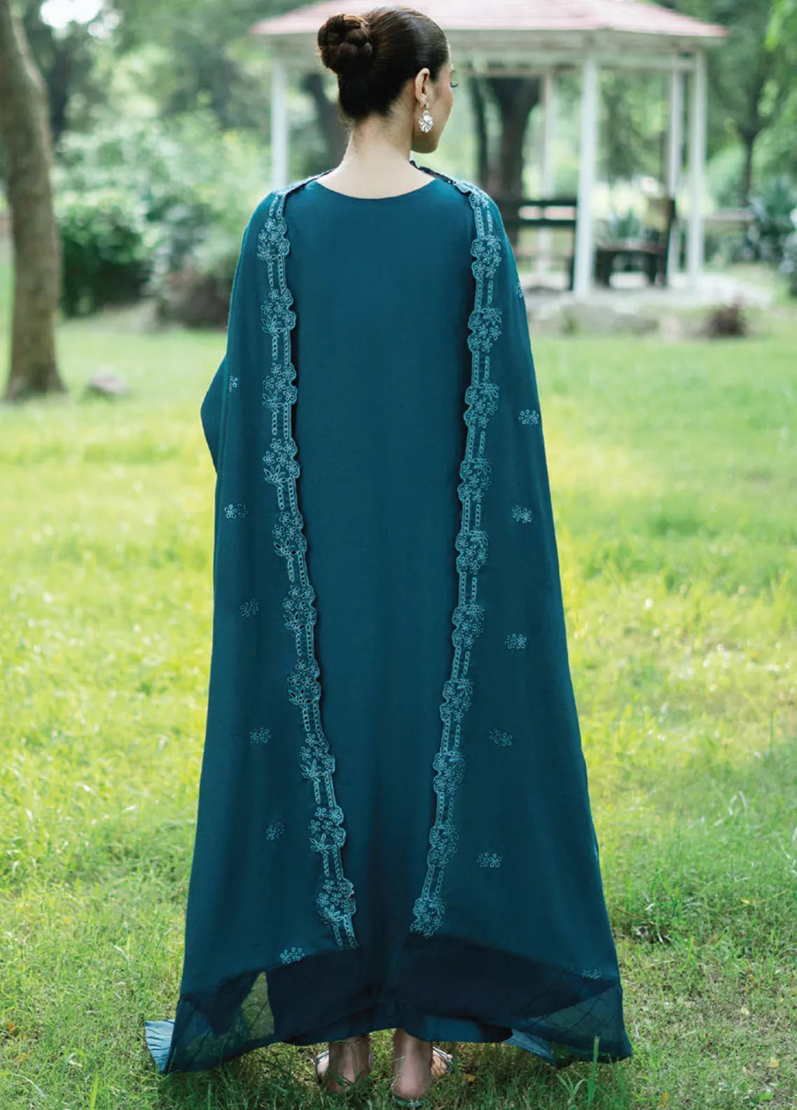 Zephyr By Humdum Embroidered Wool Suit D-06 - Winter Collection
