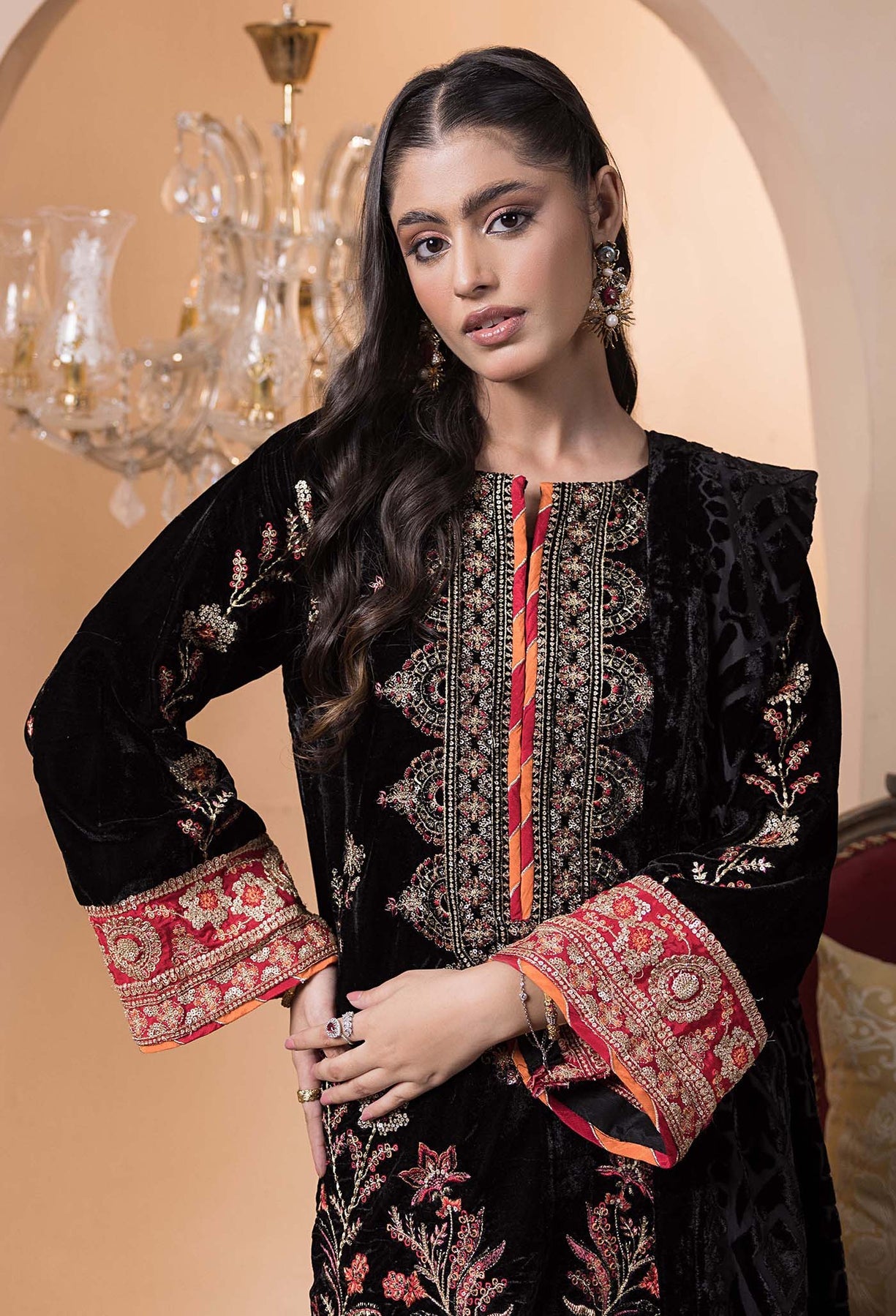 Adan's Libas Plachi’24 Luxury Unstitched 4235