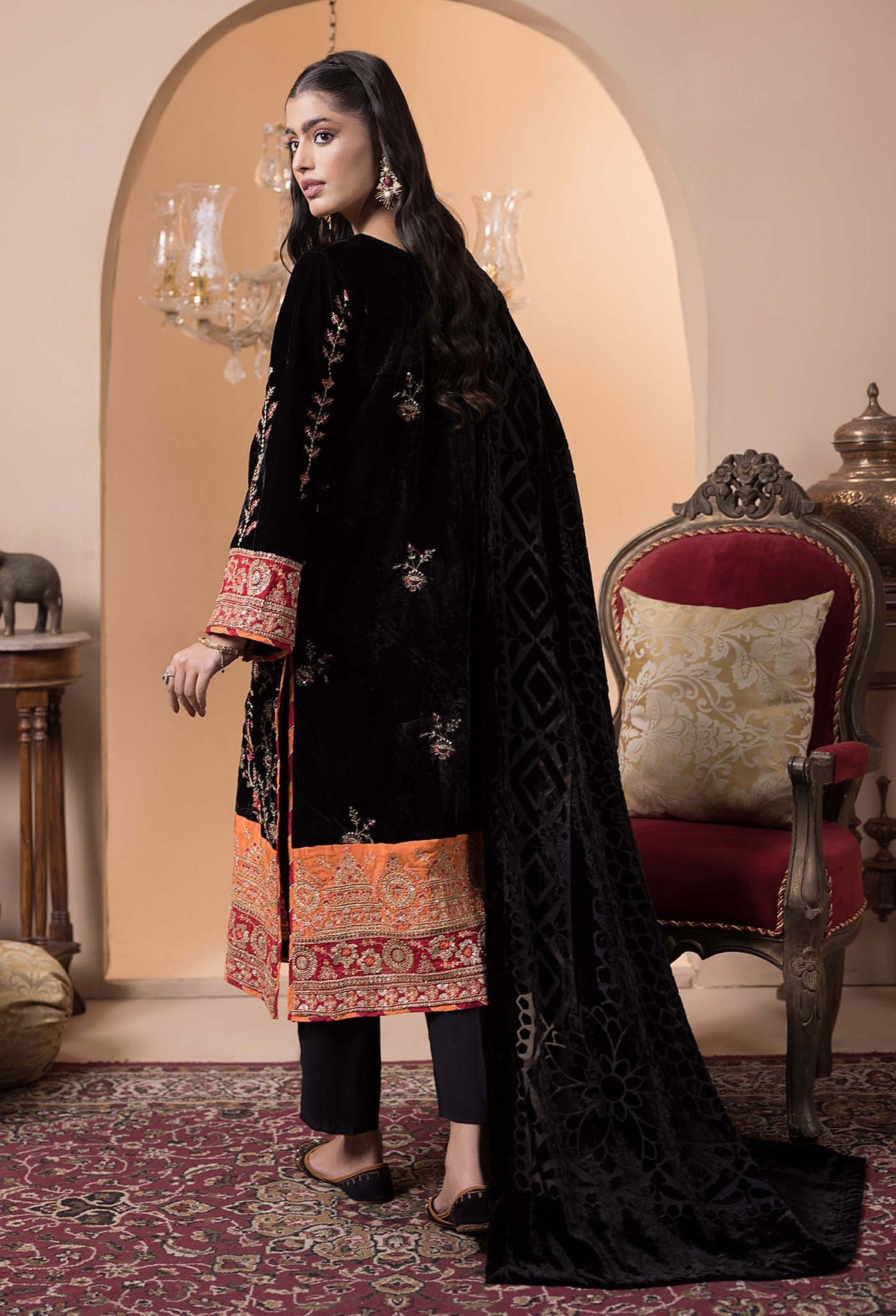 Adan's Libas Plachi’24 Luxury Unstitched 4235