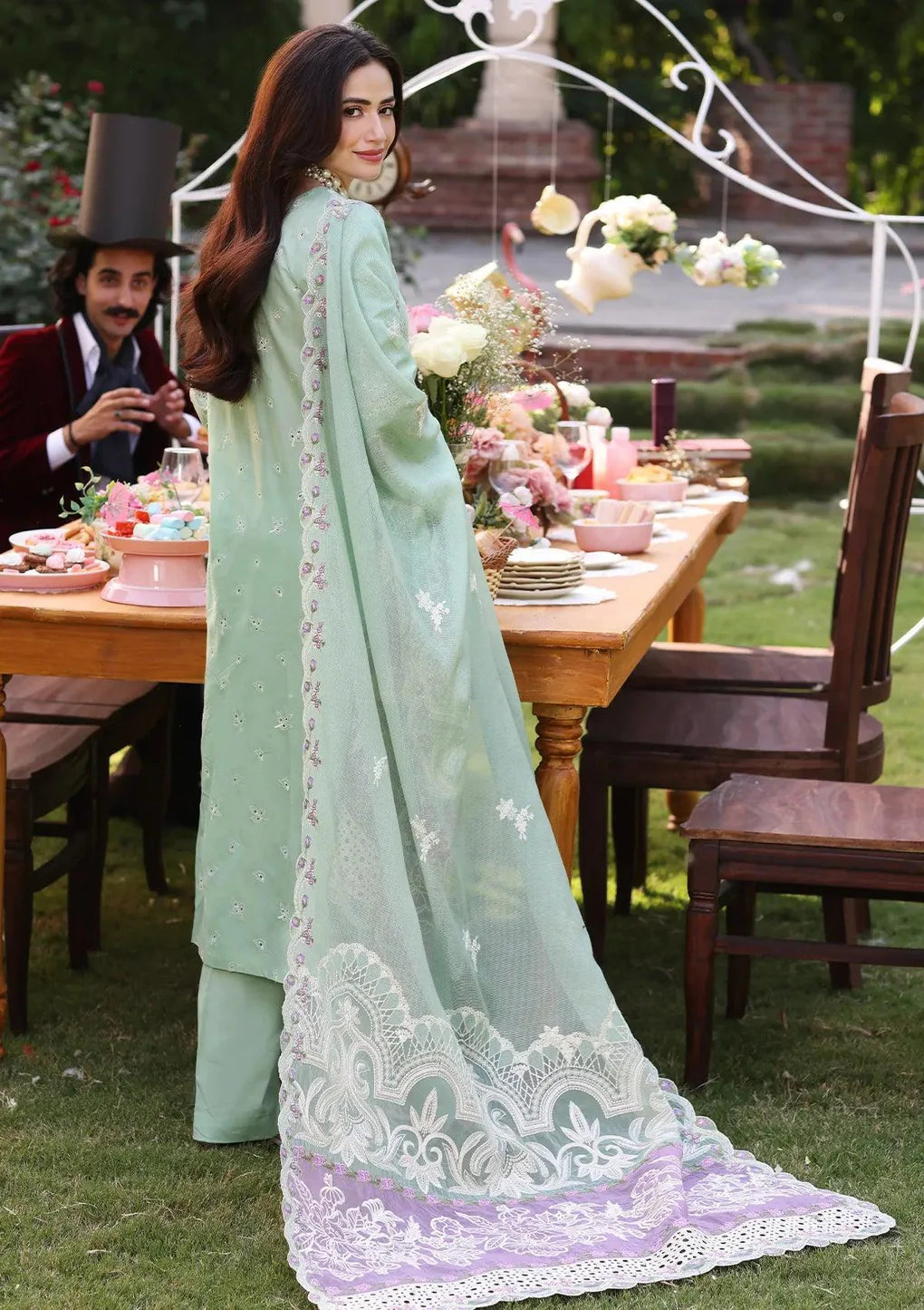 Elaf - Lawn Chikankari Alice ECF-05