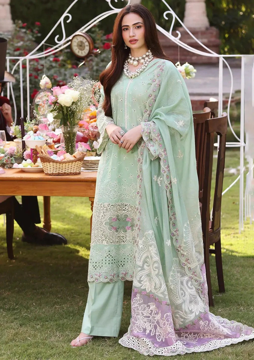 Elaf - Lawn Chikankari Alice ECF-05