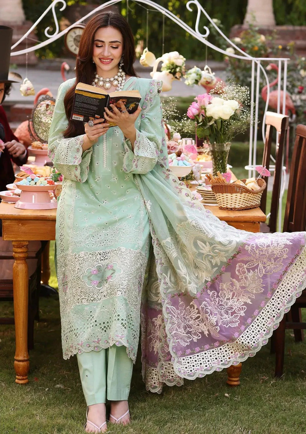 Elaf - Lawn Chikankari Alice ECF-05
