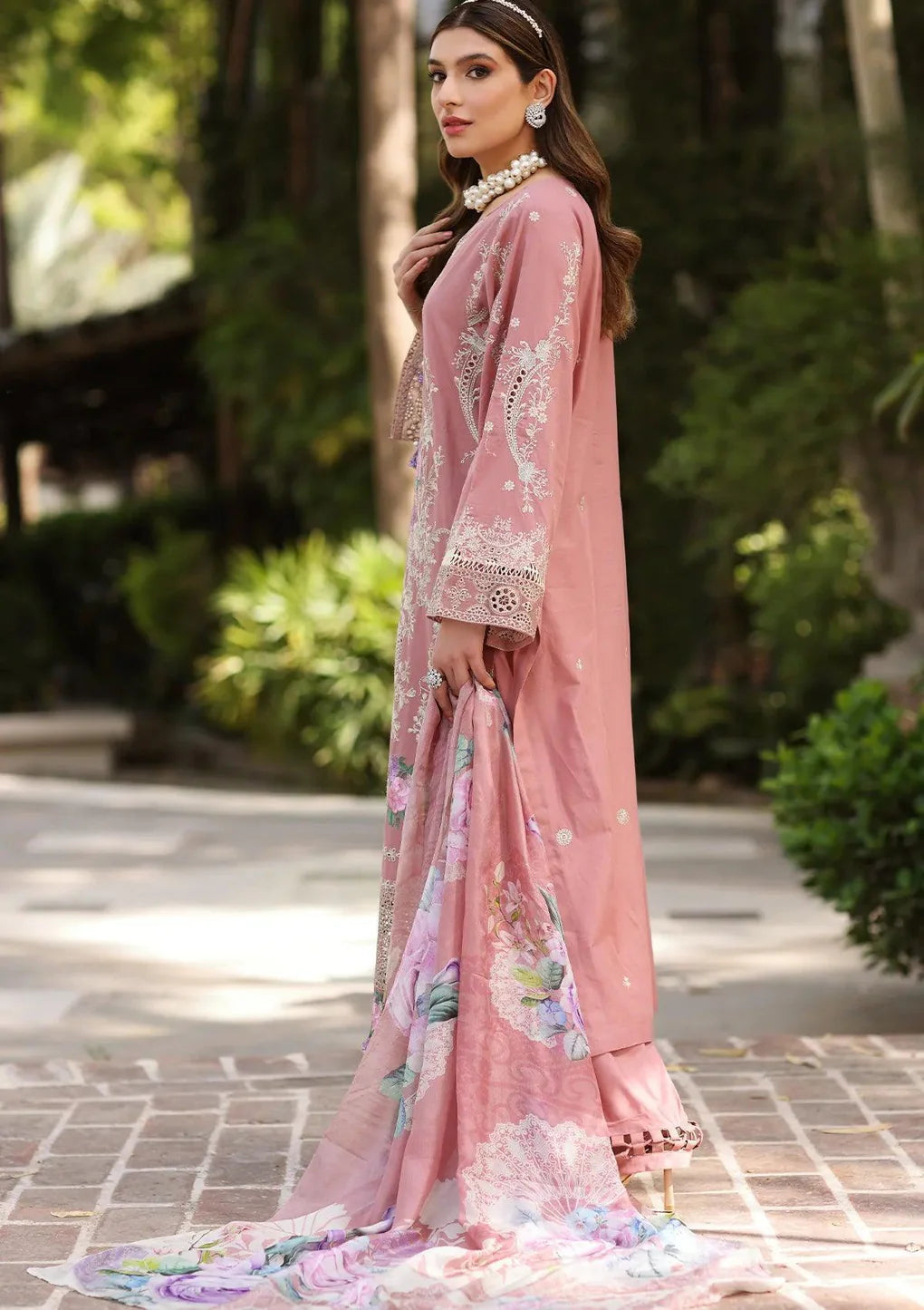 Elaf - Lawn Chikankari GISELLE ECF-11B