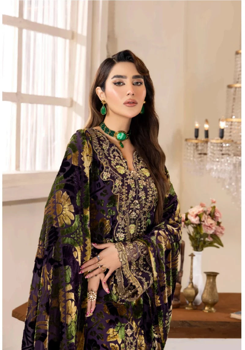 Adan’s Libas Plachi’24 Luxury Unstitched | 001