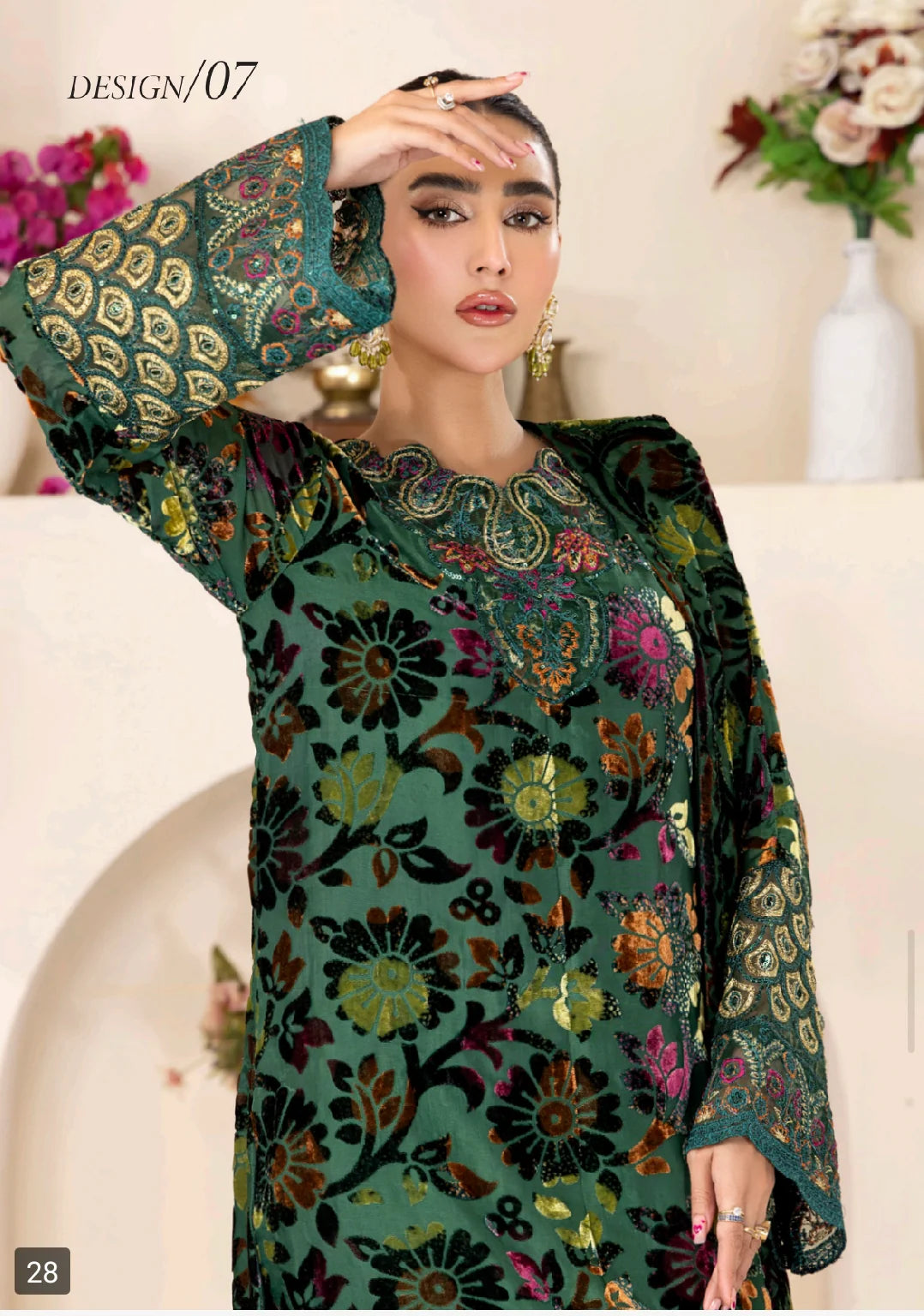 Adan’s Libas Plachi’24 Luxury Unstitched | 002