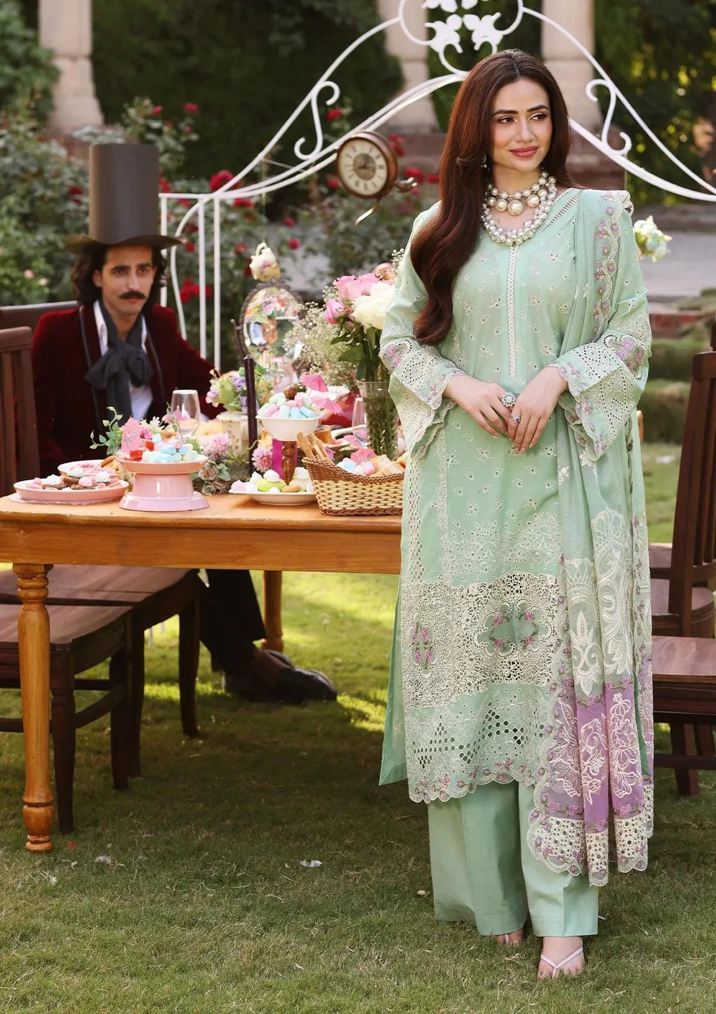 Elaf - Lawn Chikankari Alice ECF-05