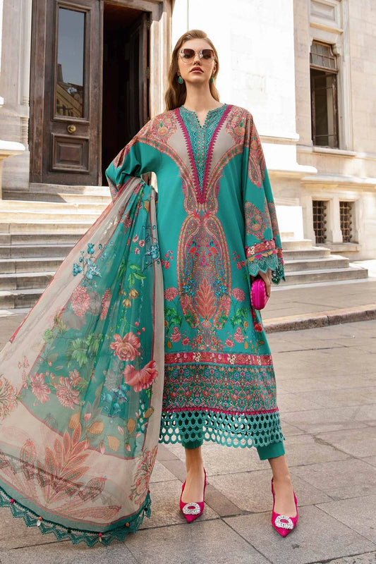 Maria B Winter Edition Unstitched Cambric Suit 4A