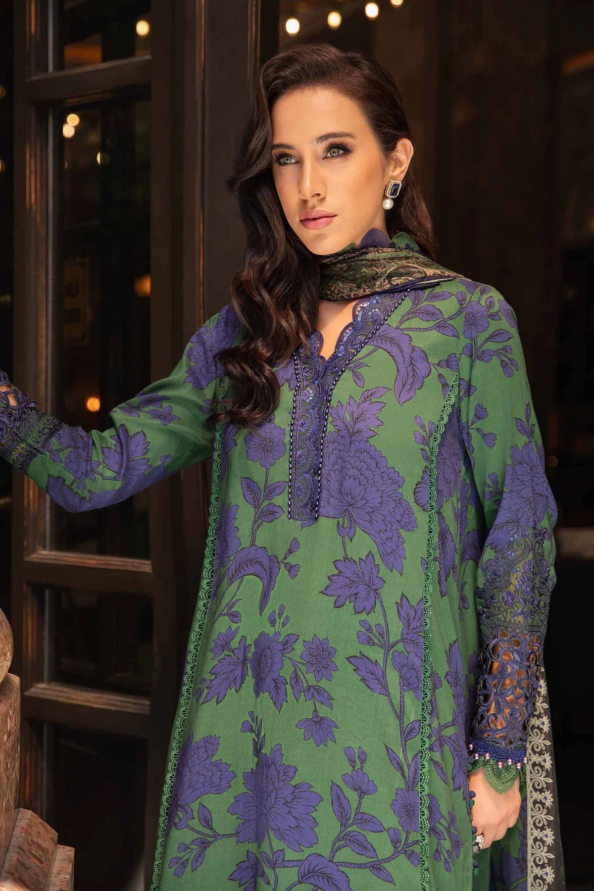 Maria B Winter Edition Unstitched Cambric Suit 9B