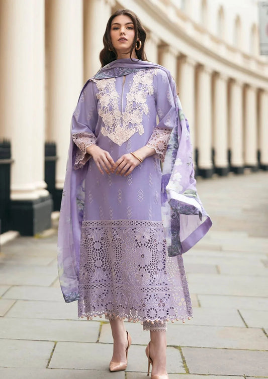 Mushq Hemline Lawn Chikankari 24 | HMC-09