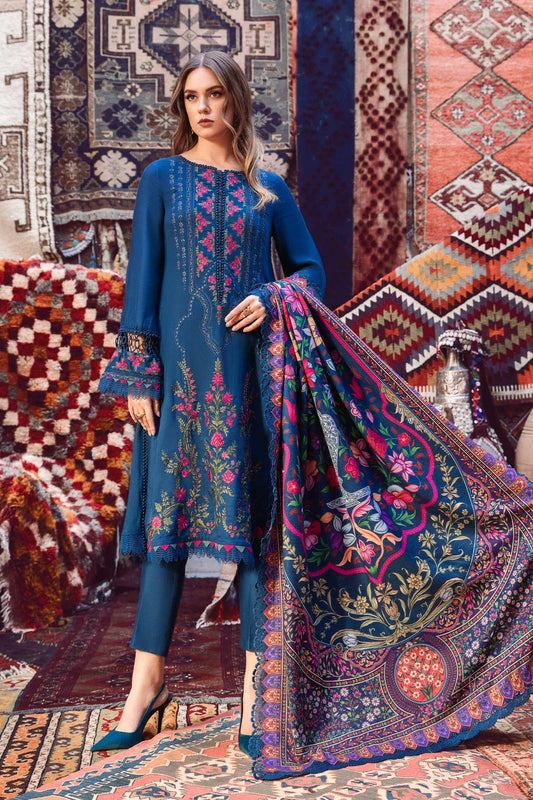 Maria B Winter Edition Unstitched Suit 4B