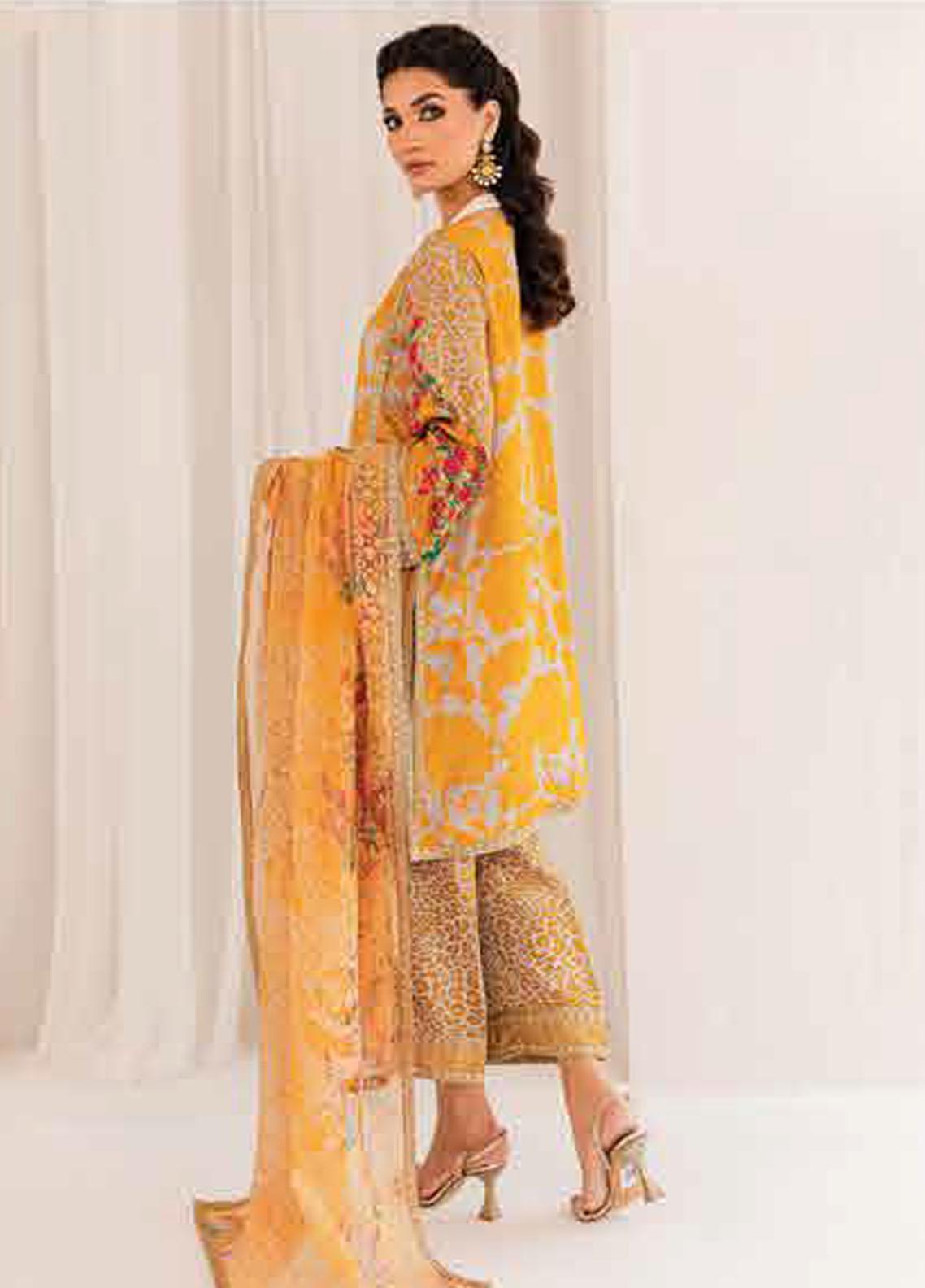 Tabeer By Charizma Silk Suits Unstitched 3 Piece CTW-06 - Winter Collection