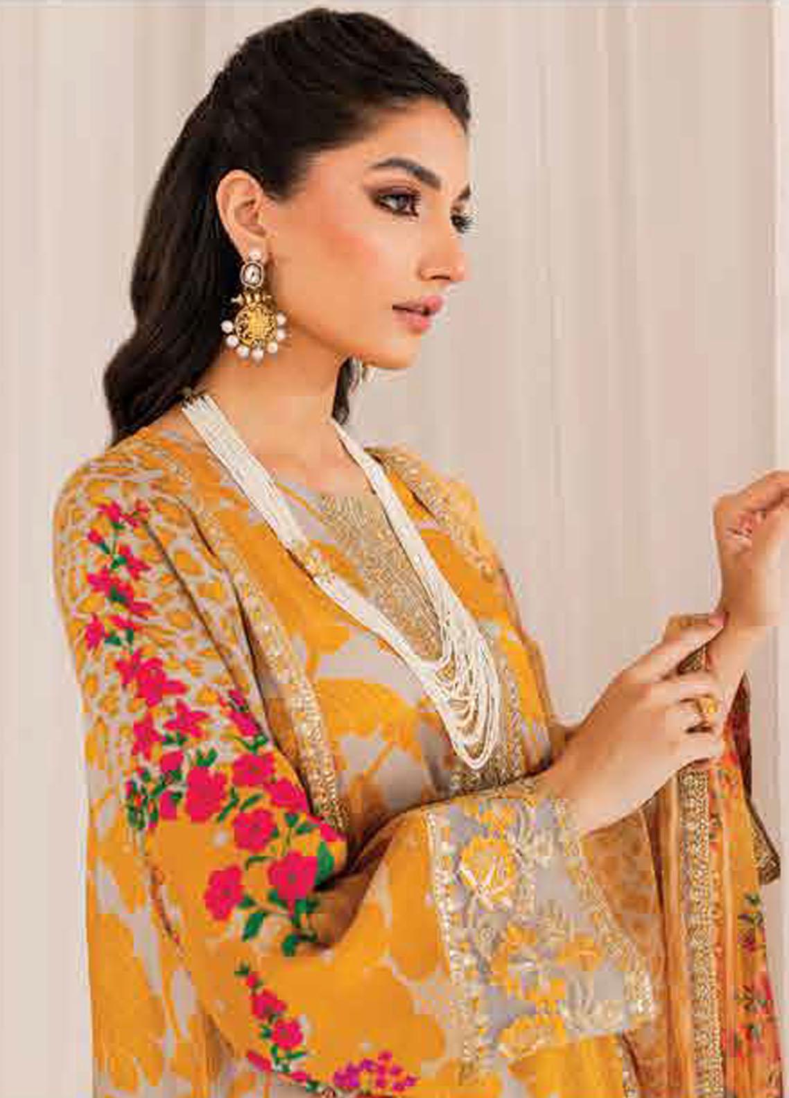 Tabeer By Charizma Silk Suits Unstitched 3 Piece CTW-06 - Winter Collection
