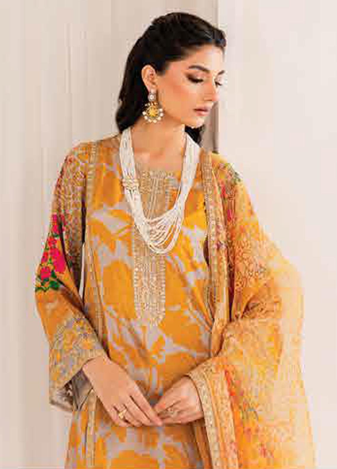 Tabeer By Charizma Silk Suits Unstitched 3 Piece CTW-06 - Winter Collection